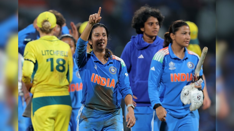 AUSW vs INDW 2nd Semi-Final: जेमिमा रॉड्रिगेज के नाबाद शतक से हल्ला बोल, ऑस्ट्रेलिया का डब्बा गोल, भारत तीसरी बार वर्ल्ड कप के फाइनल में AUSW vs INDW 2nd Semi-Final: जेमिमा रॉड्रिगेज के नाबाद शतक से हल्ला बोल, ऑस्ट्रेलिया का डब्बा गोल, भारत तीसरी बार वर्ल्ड कप के फाइनल में