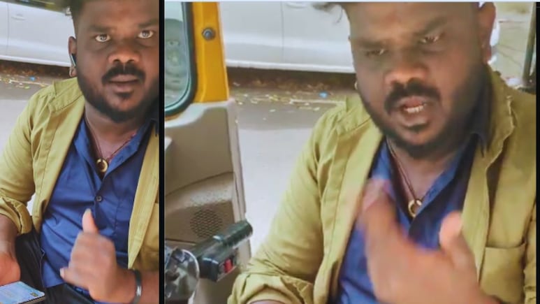 Rapido driver : 3 मिनिटं उशीर झाला म्हणून रॅपिडो चालकाकडून थेट धमकी, तरुणीसोबत वादाचा Video Viral  Rapido driver : 3 मिनिटं उशीर झाला म्हणून रॅपिडो चालकाकडून थेट धमकी, तरुणीसोबत वादाचा Video Viral