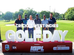 Vivian Richards Leads West Indies Cricket Legends At Golf Day In New Delhi