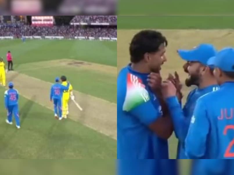 Mindgames? Virat Kohli's Act Right Before Travis Head's Dismissal Captured On Camera. Watch