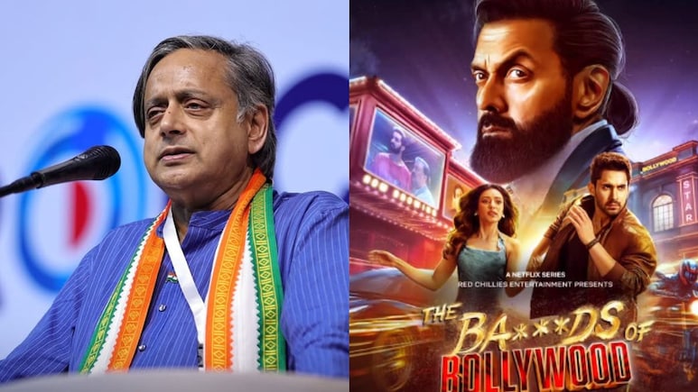 Shashi Tharoor Tears Troll Apart For 'Paid Review' Post On Aryan Khan's <i>Ba***ds Of Bollywood</i> Shashi Tharoor Tears Troll Apart For 'Paid Review' Post On Aryan Khan's <i>Ba***ds Of Bollywood</i>