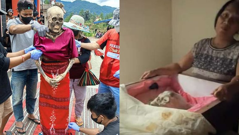 मरने के बाद डेडबॉडी बनकर घर में रहते हैं साथ… एक देश के खास समुदाय का यह रहस्य डरा देगा मरने के बाद डेडबॉडी बनकर घर में रहते हैं साथ… एक देश के खास समुदाय का यह रहस्य डरा देगा