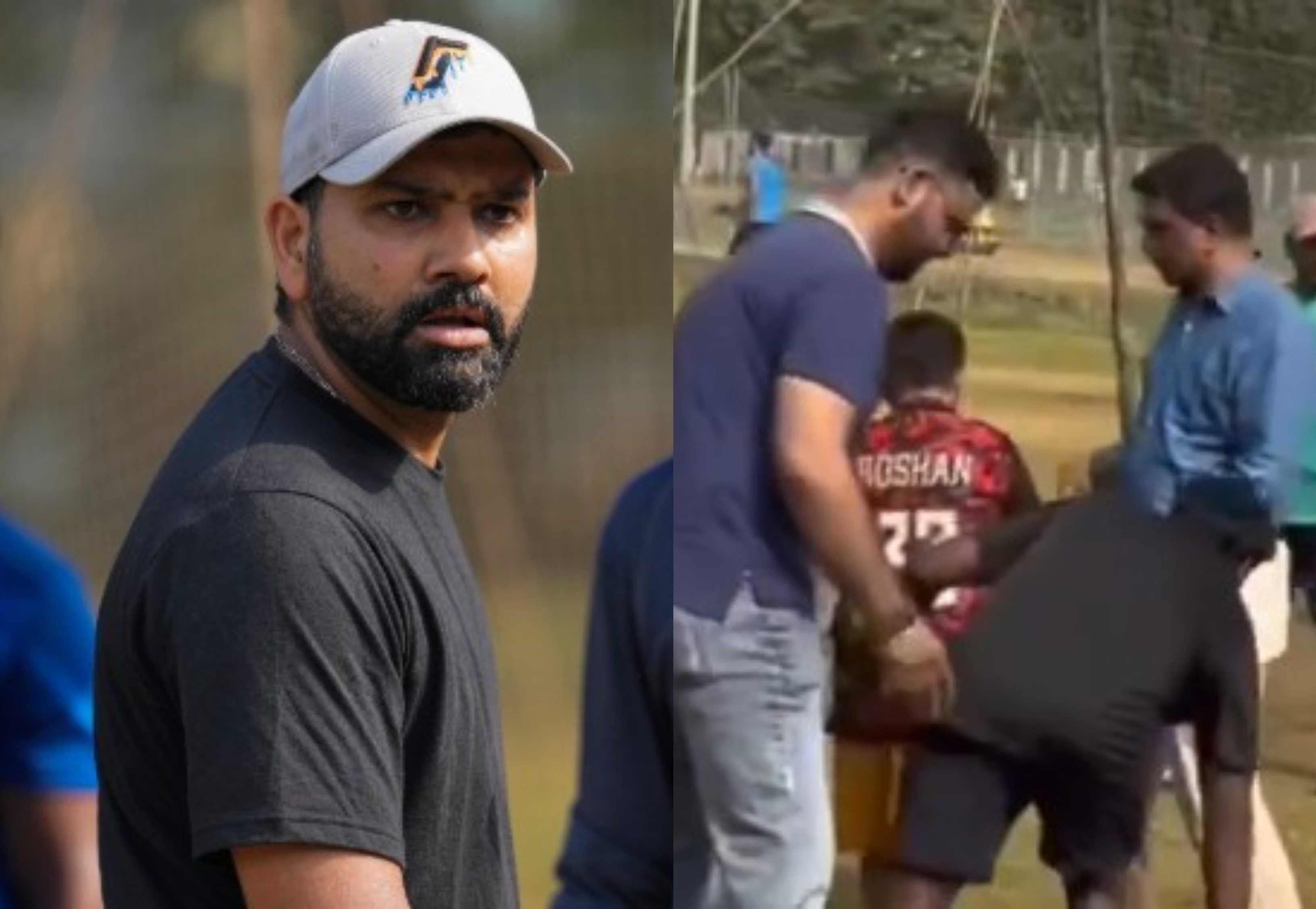 Video: Rohit Makes Scolds Security Trying To Stop Young Fan From Meeting Him