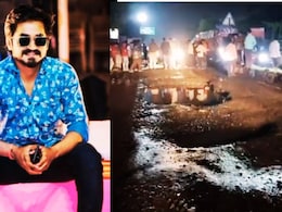 Death due to Pothole : धो धो पाऊस, खड्ड्यांचा अंदाज येईना; नगर–मनमाड मार्गावर खड्ड्याचा बळी
