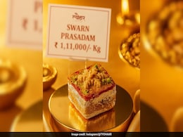 This Diwali Sweet Costs Rs 1.11 Lakh A Kilo. Here's What It's Made Of This Diwali Sweet Costs Rs 1.11 Lakh A Kilo. Here's What It's Made Of