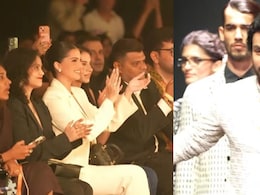 Viral: Veer Pahariya Makes Tara Sutaria Blush With A Playful Kiss At Fashion Show Viral: Veer Pahariya Makes Tara Sutaria Blush With A Playful Kiss At Fashion Show
