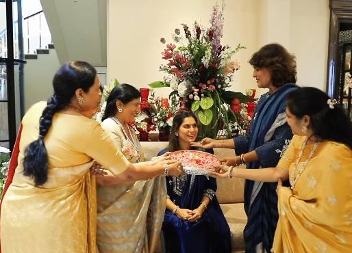 राम चरण और उपासना कोनिडेला बनेंगे दूसरे बच्चे के पेरेंट्स, गोदभराई का वीडियो वायरल