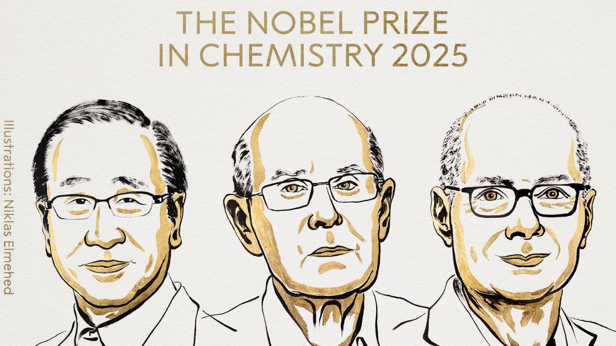 Susumu Kitagawa, Richard Robson, Omar Yaghi Win Nobel Prize In Chemistry
