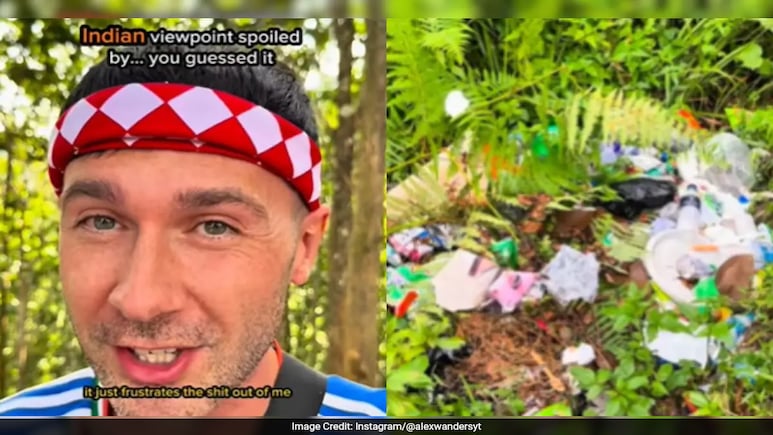 'When Will It End?': British Vlogger's Viral Rant Exposes India's Trash Crisis At Tourist Spots 'When Will It End?': British Vlogger's Viral Rant Exposes India's Trash Crisis At Tourist Spots