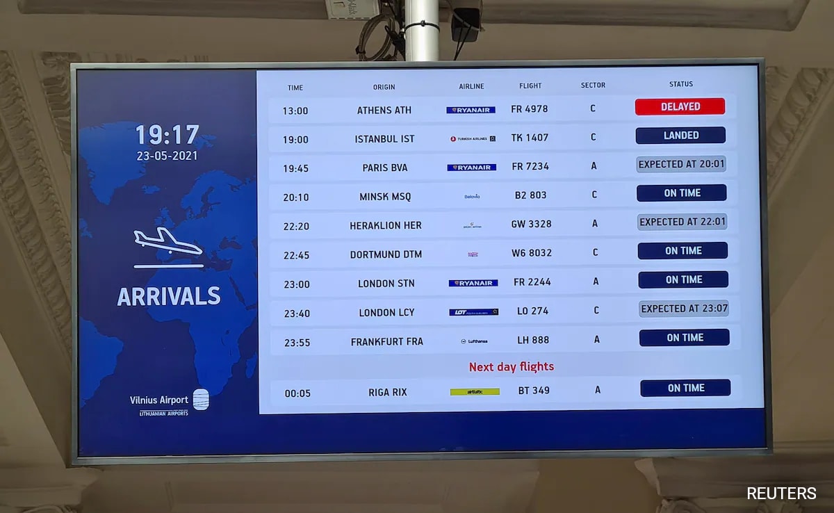 Lithuania Shuts Airport, Blames Belarus for Smuggling
