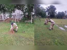Chhattisgarh Police: ड्यूटी से गायब पुलिसकर्मी लगाएंगे पौधे, पुलिस अधीक्षक ने दी अनोखी सजा Chhattisgarh Police: ड्यूटी से गायब पुलिसकर्मी लगाएंगे पौधे, पुलिस अधीक्षक ने दी अनोखी सजा