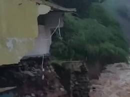 Cyclone Montha Impact: Landslide Hits Andhra's Srisailam Temple Cyclone Montha Impact: Landslide Hits Andhra's Srisailam Temple