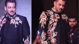 Salman Khan Walks The Ramp After Ages In A Classic Black Embroidered Sherwani. Watch Video