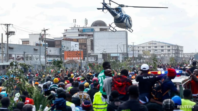 2 Killed In Stampede In Kenya At Funeral For Ex-PM 2 Killed In Stampede In Kenya At Funeral For Ex-PM