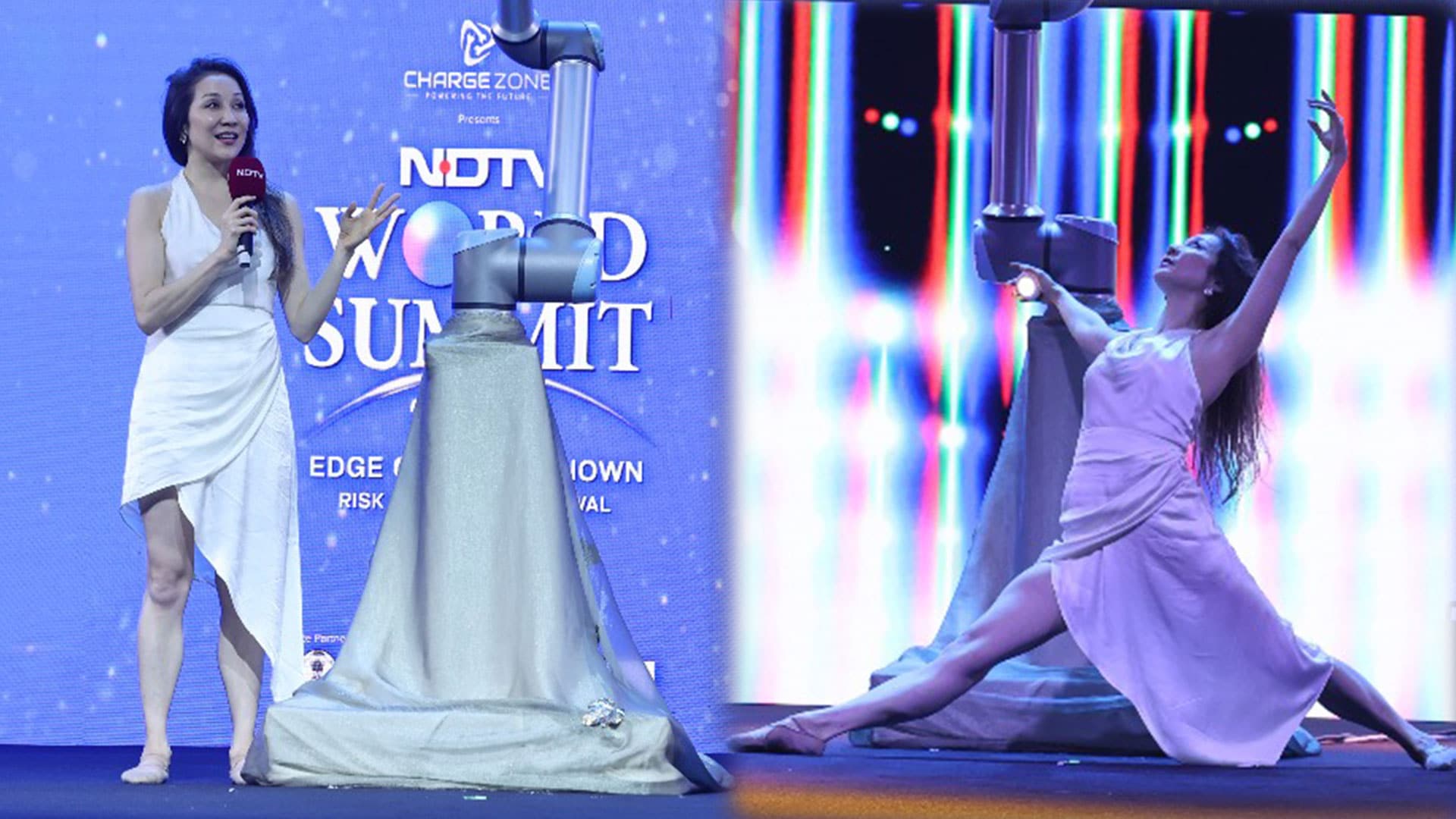 Video: Dr Merritt Moore Brings Together Art And Algorithm At NDTV World Summit