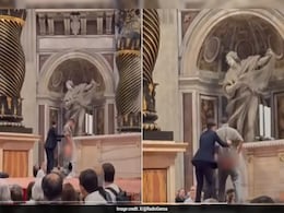 Shocking Video Shows Man Urinating On Sacred Altar At St Peter's Basilica During Mass Shocking Video Shows Man Urinating On Sacred Altar At St Peter's Basilica During Mass