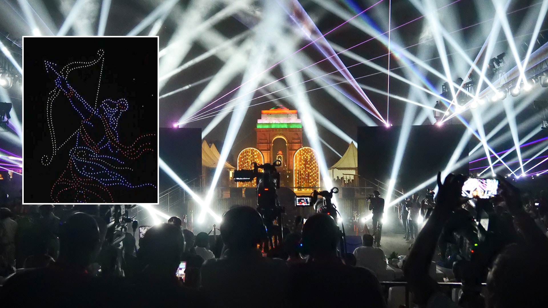 Dhanteras 2025 | Ramayana Themed Drone Show Illuminates Kartavya Path On The Occasion Of Dhanteras
