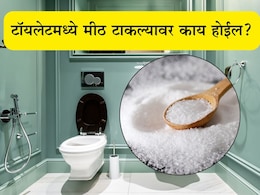 Toilet Cleaning Hacks: टॉयलेट सीटवर मीठ टाकल्यास काय होईल? सोप्या ट्रिकमुळे मिळेल मोठी मदत Toilet Cleaning Hacks: टॉयलेट सीटवर मीठ टाकल्यास काय होईल? सोप्या ट्रिकमुळे मिळेल मोठी मदत