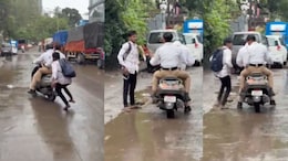 Thane Traffic Police: हेल्मेट नाही म्हणून दंड.. त्याच तरुणाने क्षणात पोलिसांची चूक पकडली, थेट कारवाई झाली