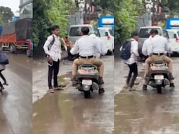 Thane Traffic Police: हेल्मेट नाही म्हणून दंड.. त्याच तरुणाने क्षणात पोलिसांची चूक पकडली, थेट कारवाई झाली Thane Traffic Police: हेल्मेट नाही म्हणून दंड.. त्याच तरुणाने क्षणात पोलिसांची चूक पकडली, थेट कारवाई झाली
