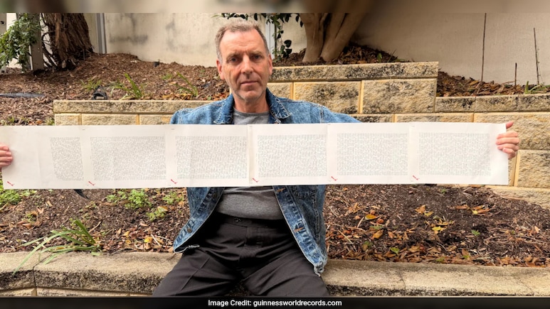 This Man's 2,253-Word Name Makes World Record, Leads To Legislative Reform This Man's 2,253-Word Name Makes World Record, Leads To Legislative Reform