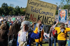 Millions Rally Nationwide in "No Kings" Protests Against Trump Administration Millions Rally Nationwide in "No Kings" Protests Against Trump Administration