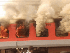 Fire Breaks Out In Amritsar-Saharsa Garib Rath Express In Punjab