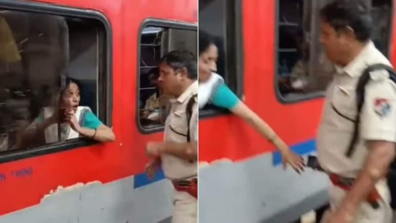 ट्रेन की विंडो सीट पर बैठकर फोन चला रही थी महिला, तभी बाहर खड़े RPF जवान ने छीन लिया मोबाइल और फिर जो हुआ...
