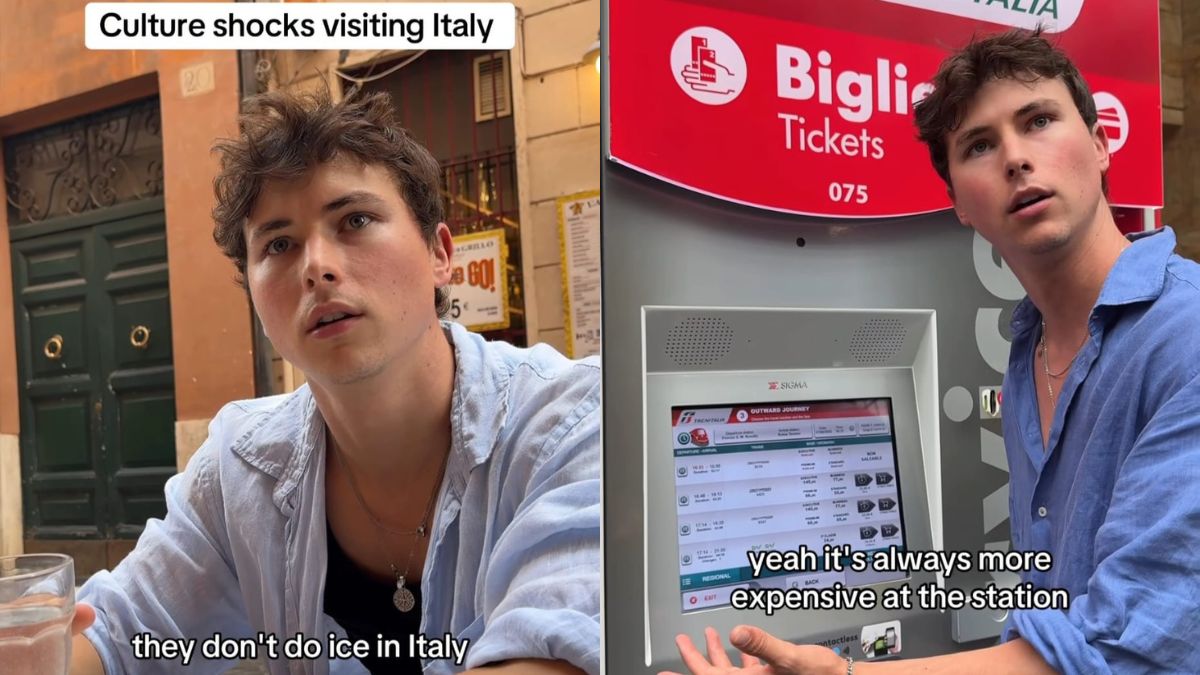 "Culture Shock": Content Creator Shares His Travelling Experience In Italy