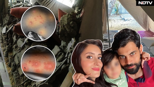 NDTV Exclusive: What Spending 24 Hours Inside A Gaza Refugee Tent Looks Like