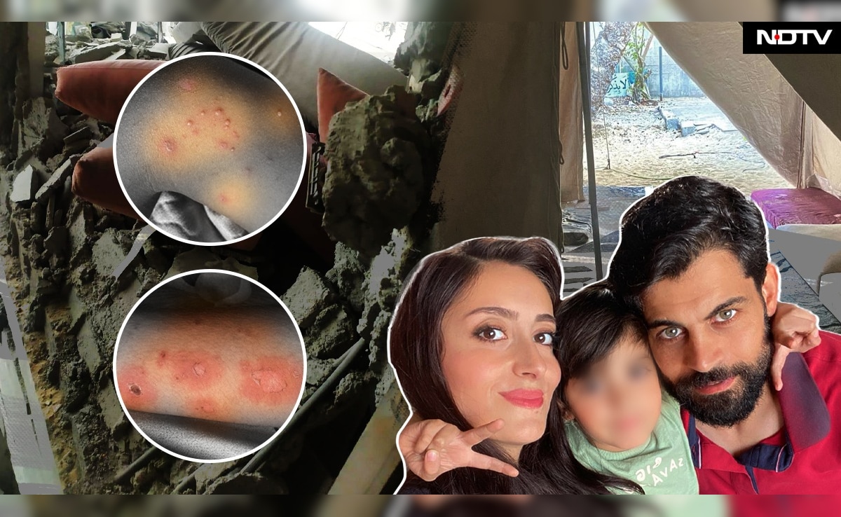 NDTV Exclusive: What Spending 24 Hours Inside A Gaza Refugee Tent Looks Like