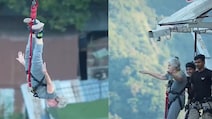 83-Year-Old British Woman Sets Record With 117-Meter Bungee Jump In Rishikesh