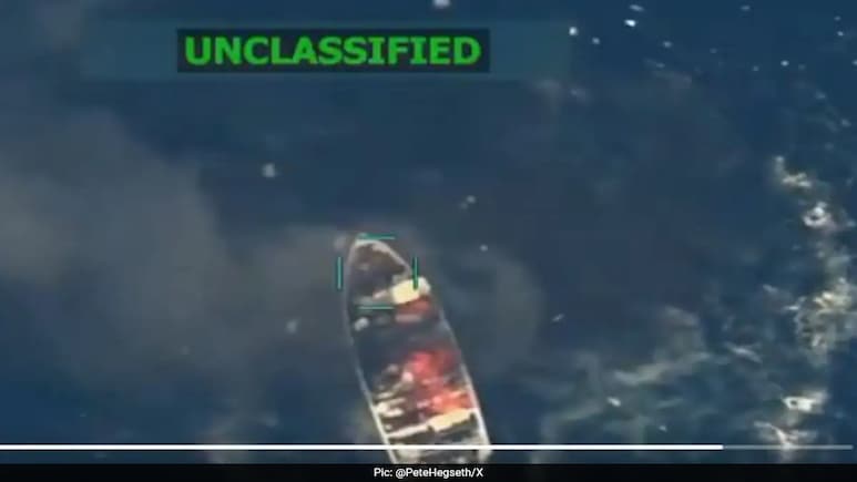 Video: 4 Killed In Latest US Strike On Alleged Pacific Drug Boat Video: 4 Killed In Latest US Strike On Alleged Pacific Drug Boat