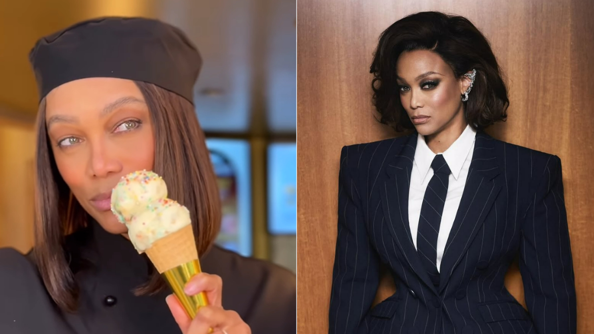 Tyra Banks Turns Up The Heat With Her "Hot Ice Cream"