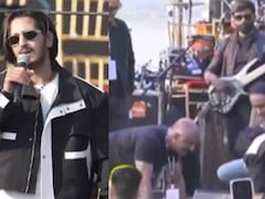 NDTV Good Times Concert: Qazi Touqeer Does Push-Ups On Stage While Singing
