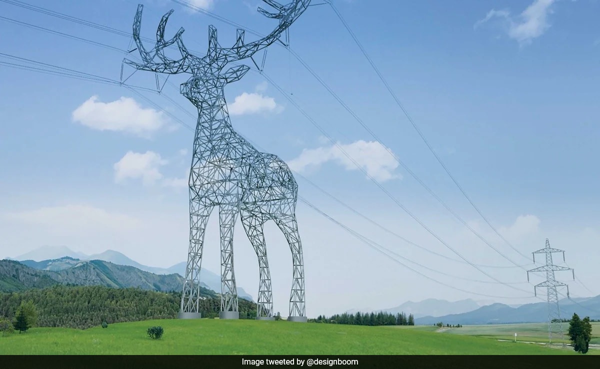 Austria Designs Power Lines as Giant Animal Sculptures