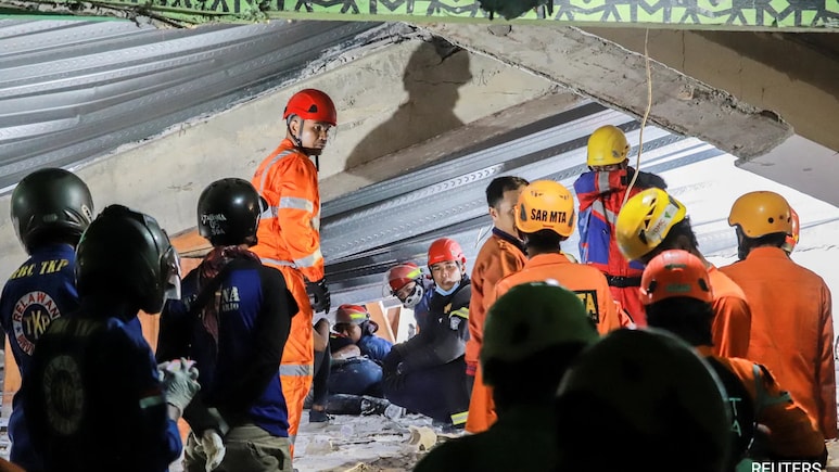 Indonesia School Collapse Death Count Rises To 63, Nearly 6 Still Missing