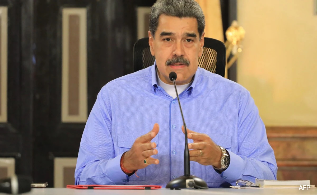 Venezuela's Maduro Says US "Fabricating War" As Trump Sends Warship
