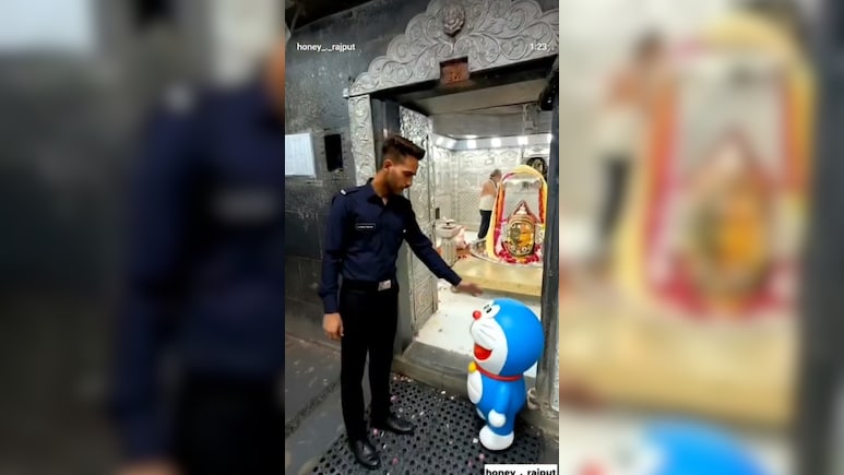 Ujjain: कार्टून डोरेमॉन का महाकाल पर बने Video से मचा बवाल, केस दर्ज की तैयारी 