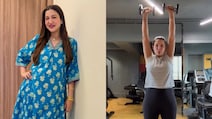 Gauahar Khan Hits The Gym To Shed Pregnancy Weight