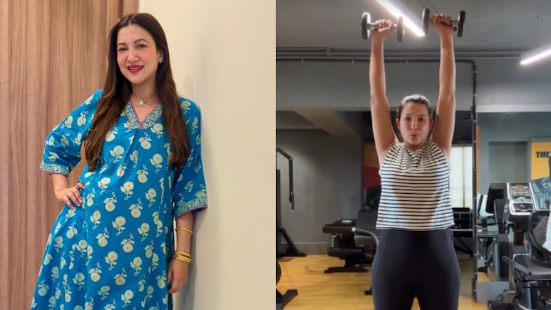 Gauahar Khan Hits The Gym To Shed Pregnancy Weight, Says "Be Your Own Champion"