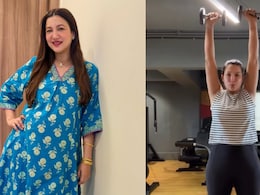 Gauahar Khan Hits The Gym To Shed Pregnancy Weight, Says "Be Your Own Champion" Gauahar Khan Hits The Gym To Shed Pregnancy Weight, Says "Be Your Own Champion"