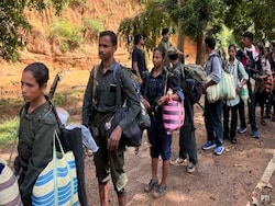 51 Maoists In Chhattisgarh Renounce Violence Under Rehabilitation Initiative