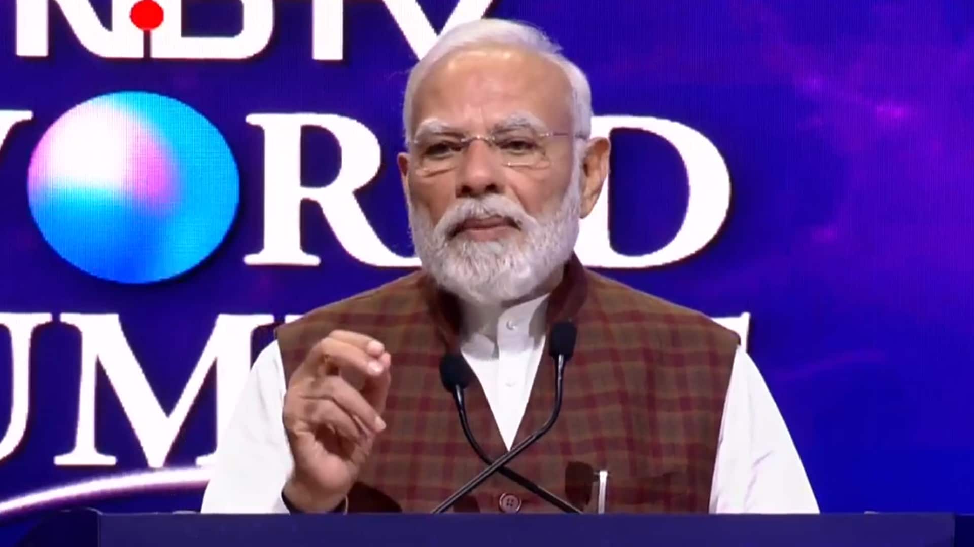 Video: India In No Mood To Stop, Says PM Modi At NDTV World Summit