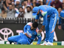 Shreyas Iyer Taken To Hospital After Rib Injury During 3rd ODI Against Australia. BCCI Says This Shreyas Iyer Taken To Hospital After Rib Injury During 3rd ODI Against Australia. BCCI Says This