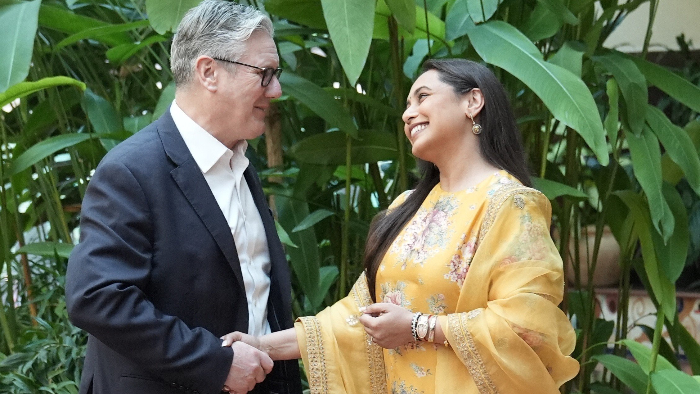 UK PM Starmer Visits Yash Raj Films Studio In Mumbai