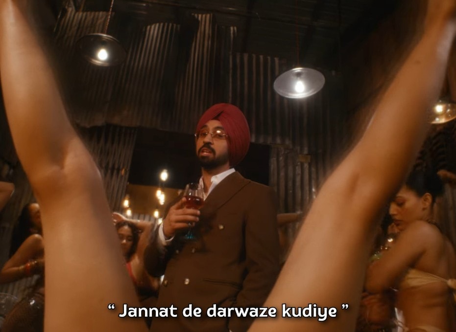 Diljit Dosanjh in Kufar music video Diljit Dosanjh in Kufar music video