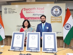 India's Women Health Campaign Sets 3 Guinness World Records