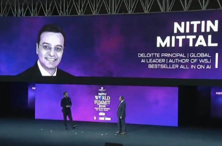 NDTV World Summit 2025: AI Will Create More Jobs Than It Will Displace, Says Nitin Mittal