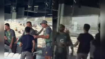Fan Breaches Security, Breaks Into Pak Dressing Room To Meet Babar - Video